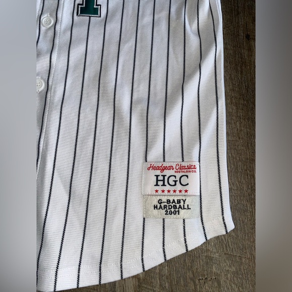 Hard Ball Movie G-Baby Kekambas Authentic Baseball Jersey by Headgear Classics - Picture 2 of 12